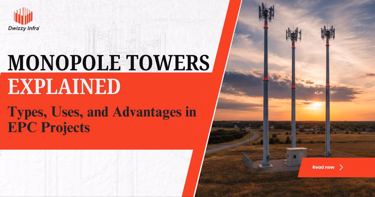 Monopole Towers Explained: Types, Uses, and Advantages in EPC Projects